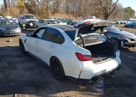 2025 BMW M3 Competition xDrive z USA, uszkodzony, nr VIN WBS33HJ03SFU65494